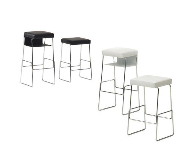 BD Barcelona's  Happy Hour ginger Stool (Ht 80 cm) by Alfredo Haberli