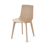Enea's  Lottus Wood Chair by Lievore Alther Molina