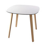 Enea's  Lottus Wood Table 900 by Lievore Alther Molina