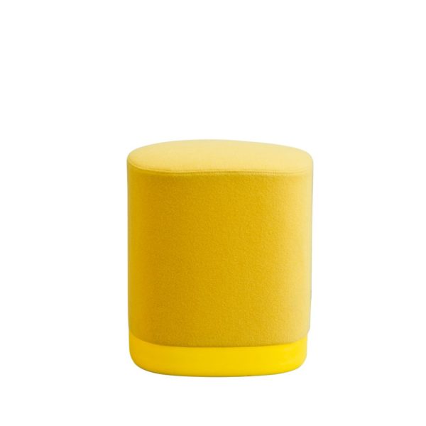 Enea's Puck Pouf (With Castors) by Estudi Manel Molina