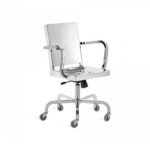 Emeco's Hudson Swivel Armchair by Philippe Starck