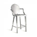 Emeco's  Kong Counter Stool with Arms by Philippe Starck