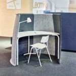 ISKU's Nook Desk, Mel 130 Light Grey, Grey (IM-88) by Petteri Hkkinen