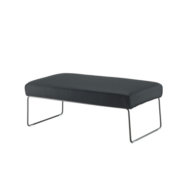 ISKU's Tere 2-P Bench, Fabric by Antti Olin