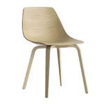 Lapalma's Miunn Wooden Leg Chair by Karri Monni