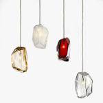 Lasvit's  Crystal Rock(Single Pendant) by Arik Levy