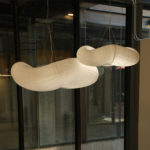 molo's  x-large cloud pendant by Stephanie Forsythe and Todd MacAllen
