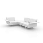  FLAT Corner Sofa Right by Jorge Pensi Design Studio