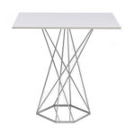 Vondom's  Inox Table (Stainless Steel) by Ramon Esteve