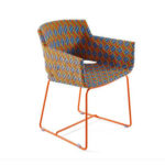 Varaschin's  KENTE Dining CHAIR by PHILIPPE BESTENHEIDER