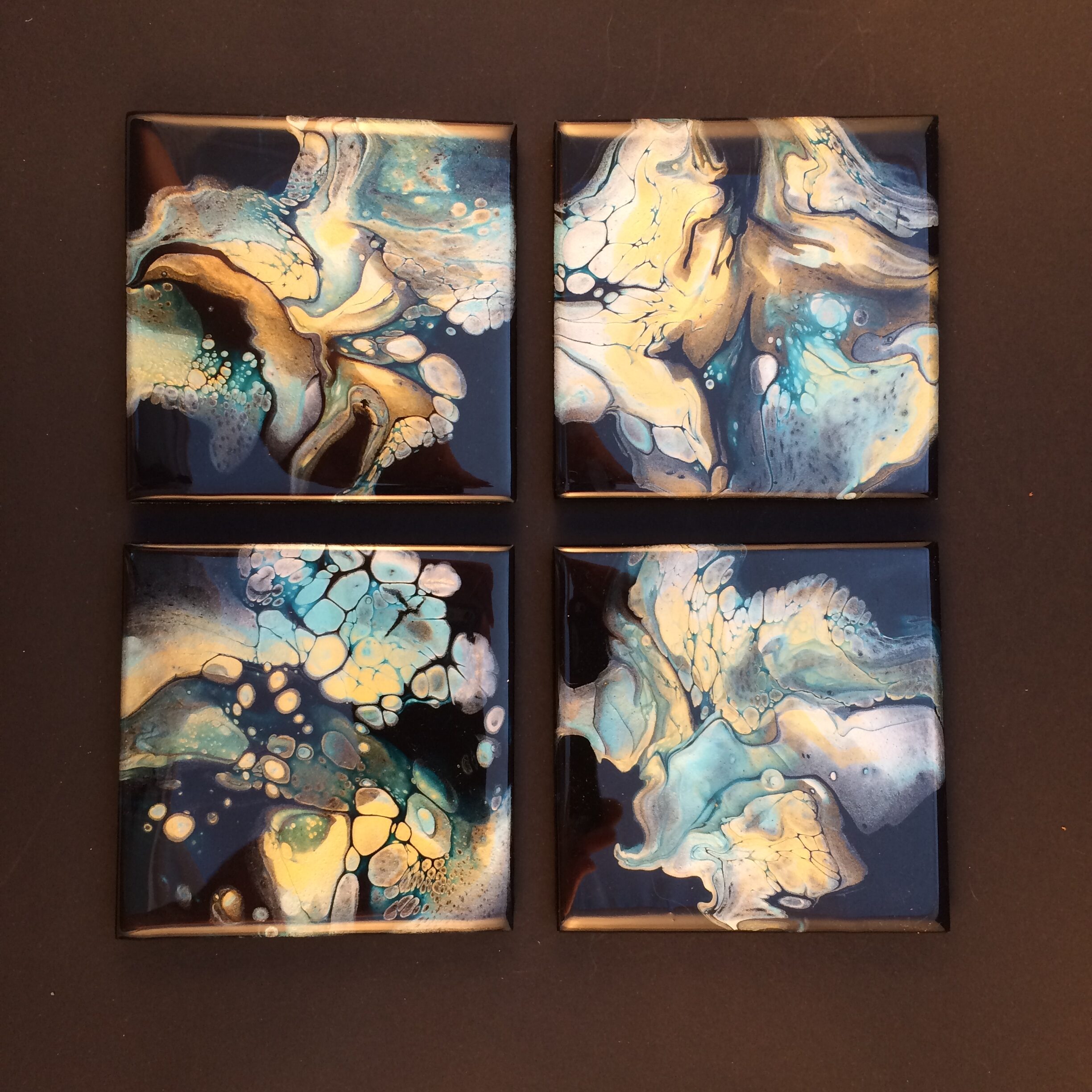 Ensemble de 4 sous-verres - #19 – Image 7