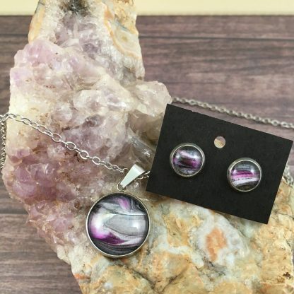 Ensemble collier et boucles d'oreilles # 3 – Image 3