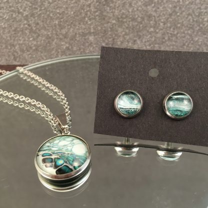 Ensemble collier et boucles d’oreilles # 2 – Image 3