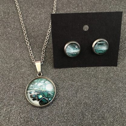 Ensemble collier et boucles d’oreilles # 2 – Image 2