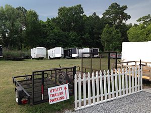 Free Trailer Parking at Jamin Leather