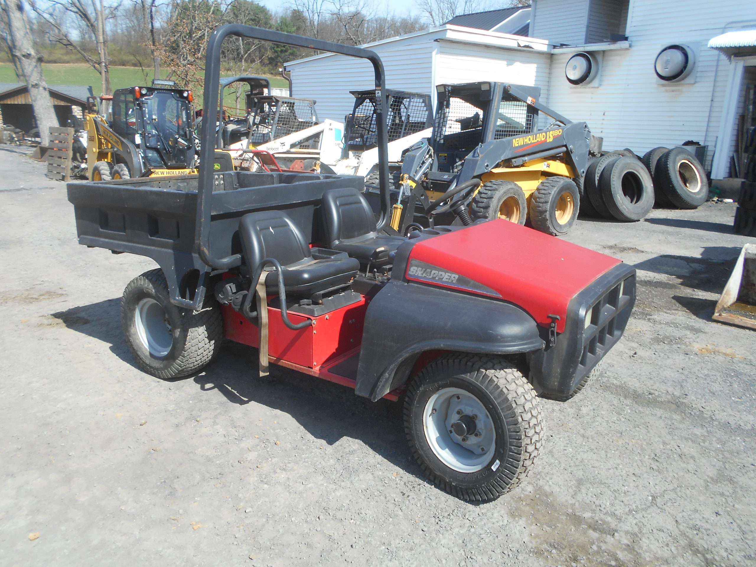 7558 Snapper UTV W Dump Bed 3600 00 JM Equipment