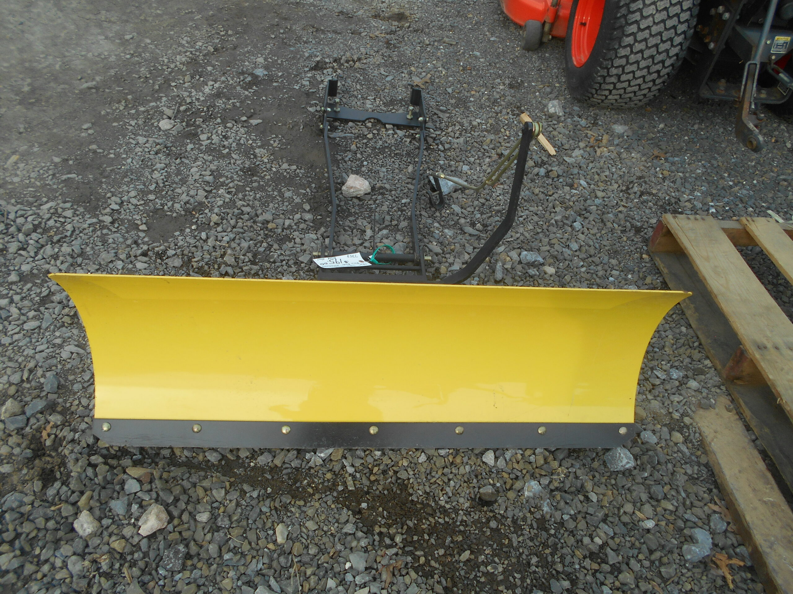 7358 42" JD Snow Plow Blade 195.00 JM Equipment