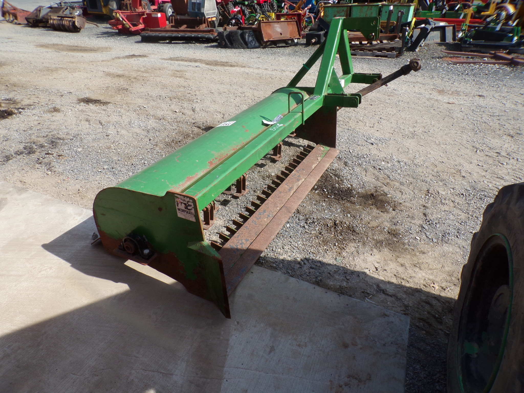 8080 72" Big E Chicken Litter Pulverizer 1850.00 JM Equipment