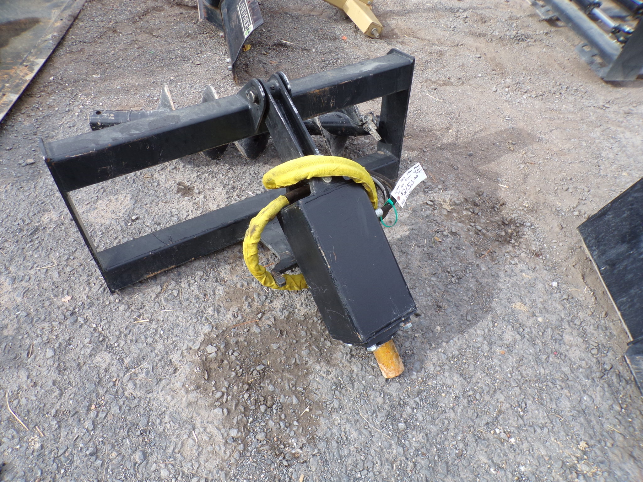 8228 Midwest Universal Skid Steer Post Hole Digger 1950.00 JM Equipment