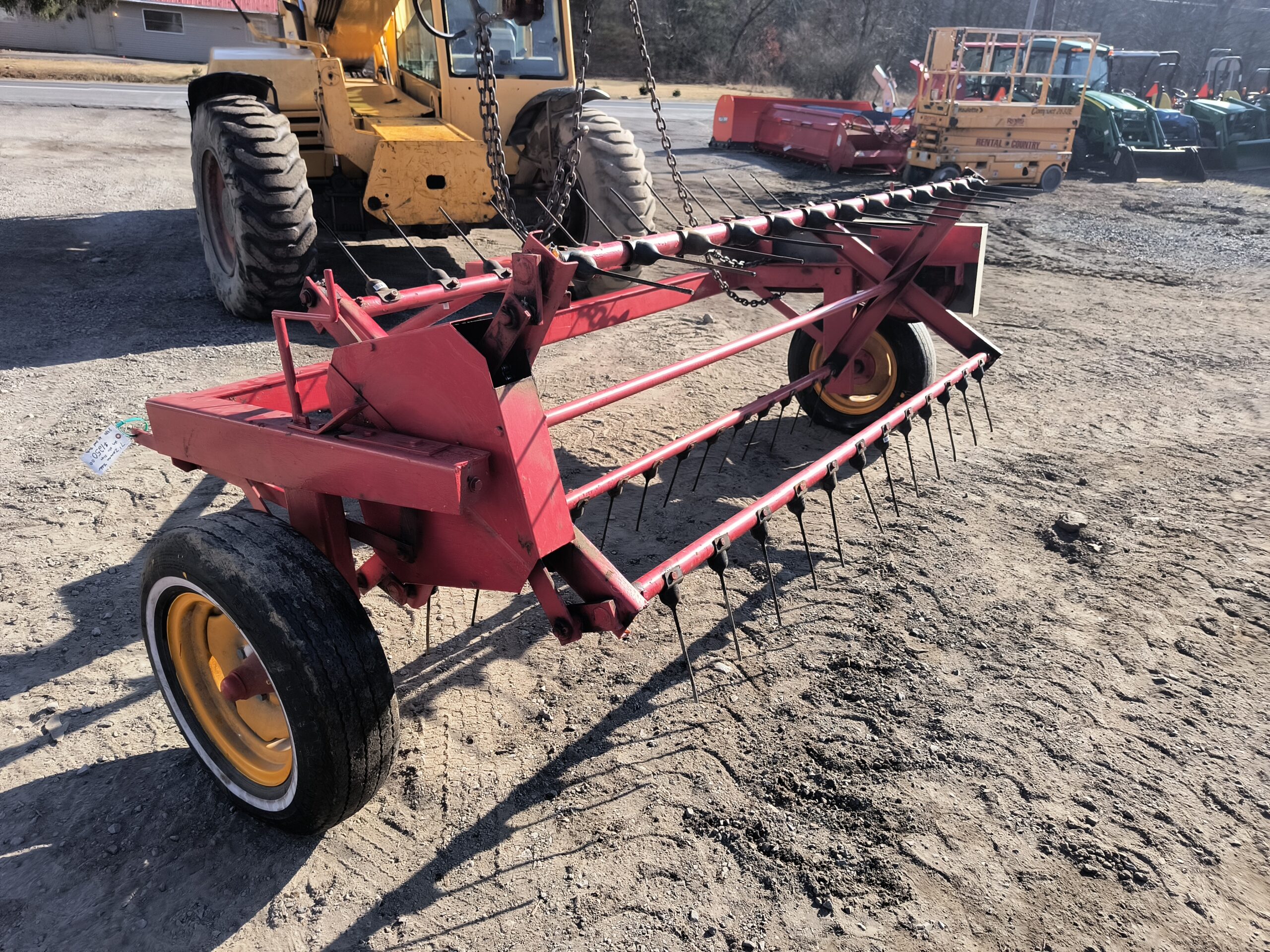 #8480 7' Zimmerman Hay Tedder/Fluffer $1250.00 | JM Equipment