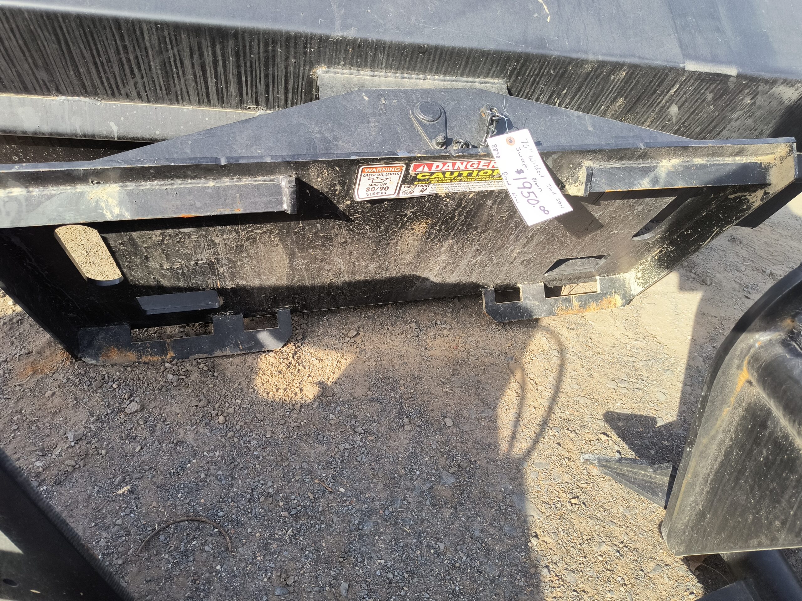 8318 76 Wildcat Skid Steer Sweeper Broom $1950.00