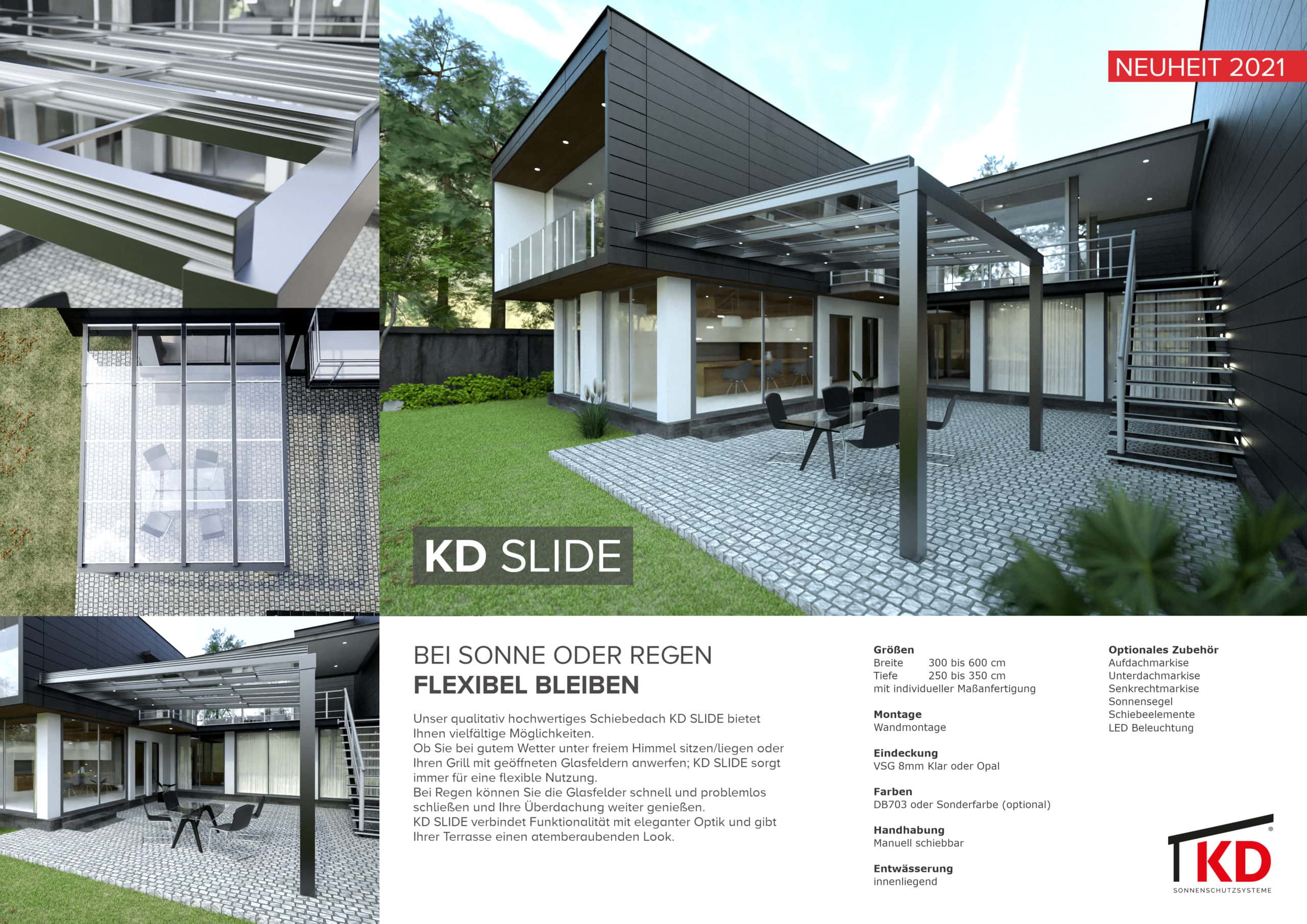 KD Slide 3 KD Schiebedach scaled - Unser neues Schiebedach KD SLIDE bietet Ihnen vielfältige Möglichkeiten.