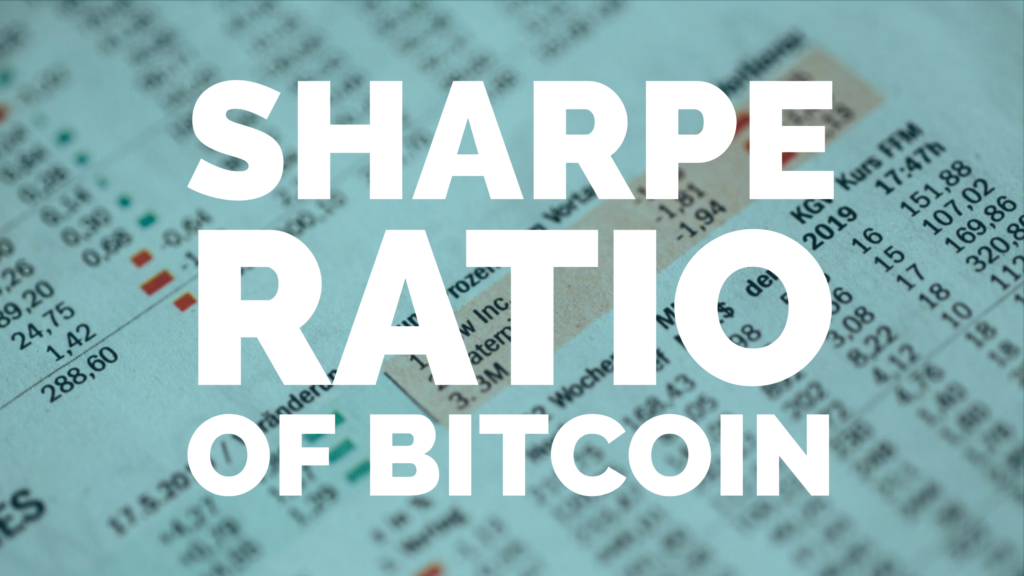 Sharpe Ratio of Bitcoin