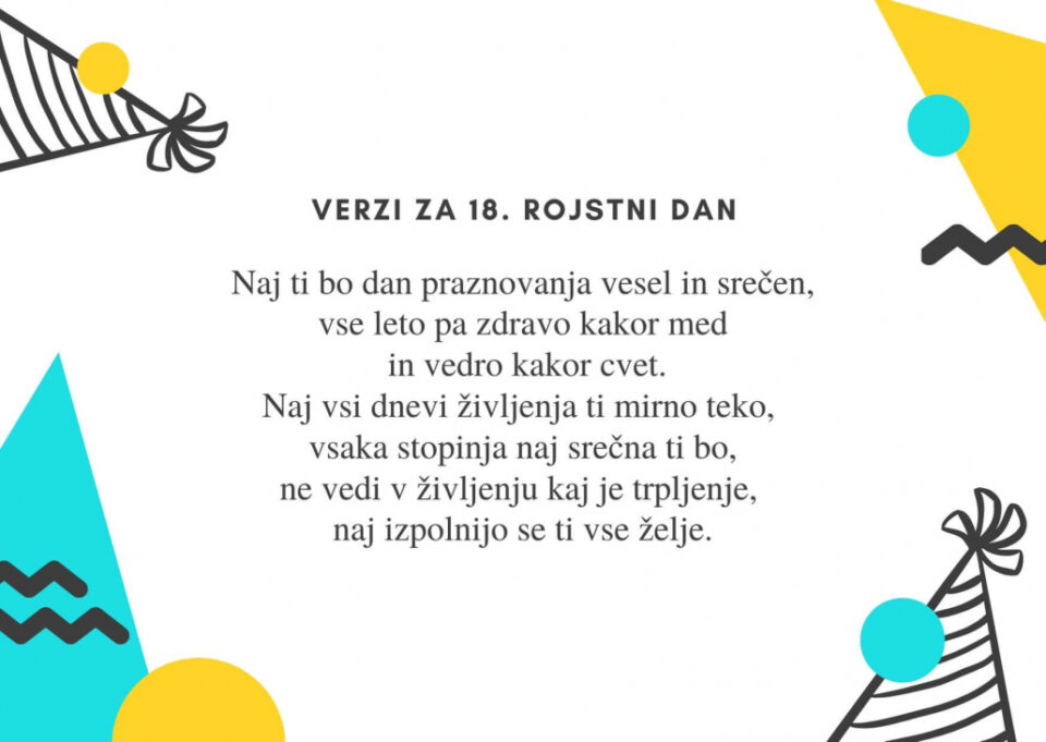 Kako Praznovati 18 Rojstni Dan