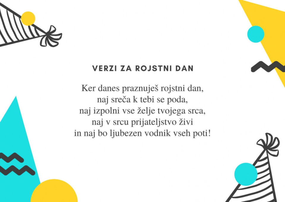 Kaj Početi Za Rojstni Dan