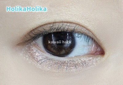 ホリカホリカジュエル涙袋ライナーメイク画像