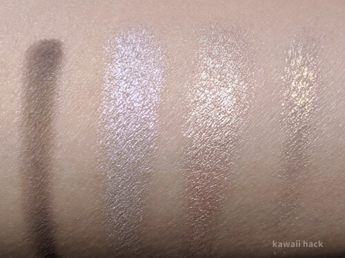 smashbox アイシャドウ スウォッチ