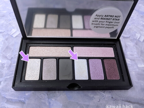 smashbox アイシャドウ スウォッチ