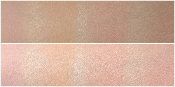 パステルブラッシャー スウォッチ