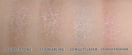 クチュールシャドウ メルト スウォッチ