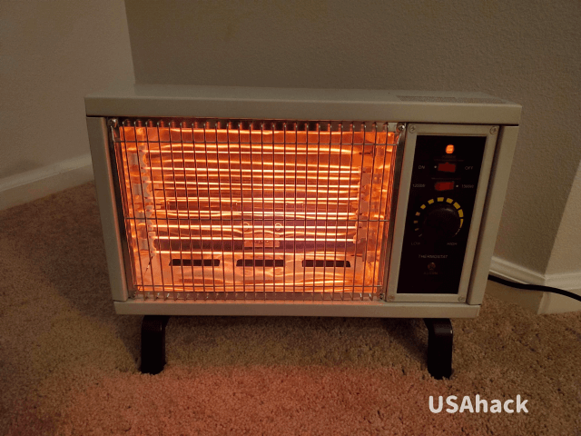 アメリカ　暖房器具