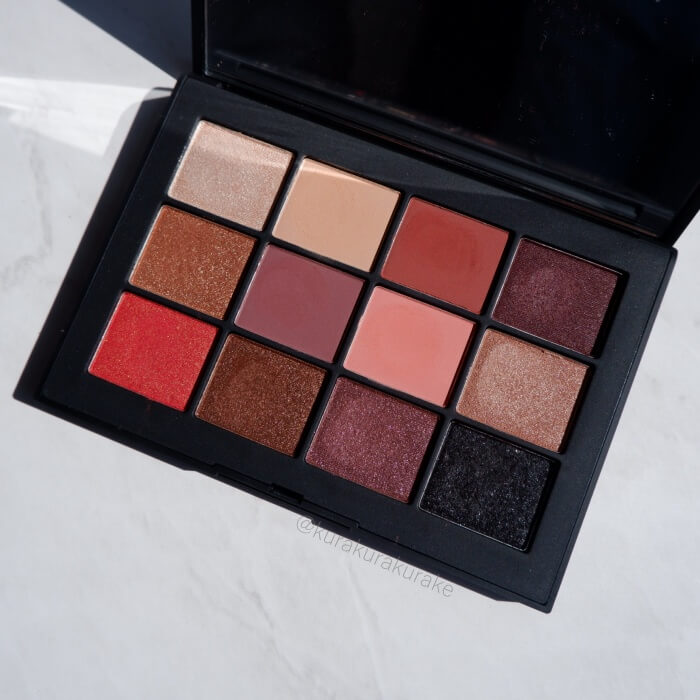 NARS エクストリームエフェクト　アイシャドウパレット　レビュー
