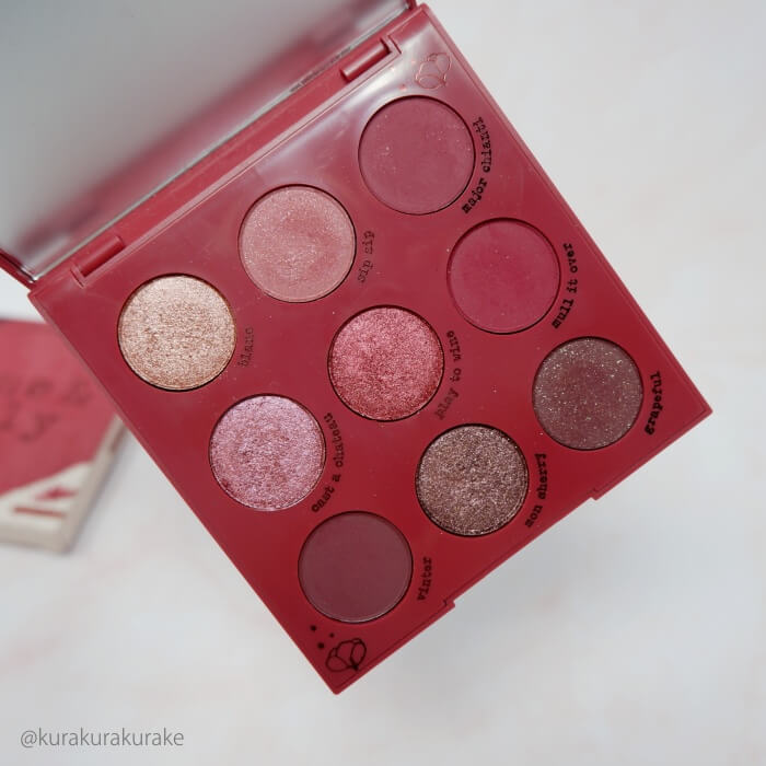 colourpop wine パレット