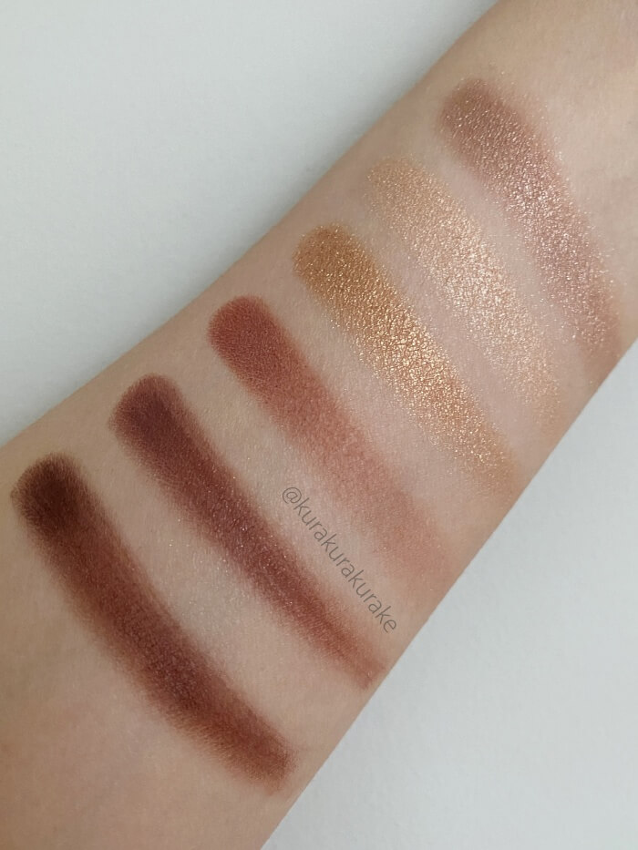 ナーズ クローデットコレクション アイシャドウ スウォッチ