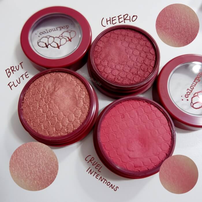 colourpop wine チーク