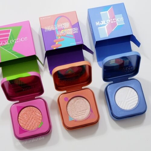 偏光ラメをトッピング kaleidosのThe Space Age Highlighters | Kawaii