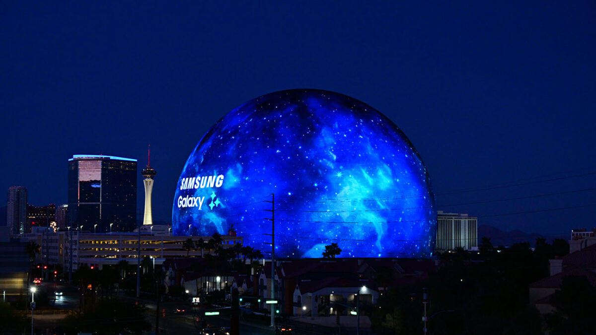 Samsung abre un portal a las nuevas posibilidades de la IA móvil en Sphere de Las Vegas antes de Unpacked 2024