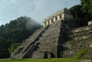 Maya ruins in Mexico