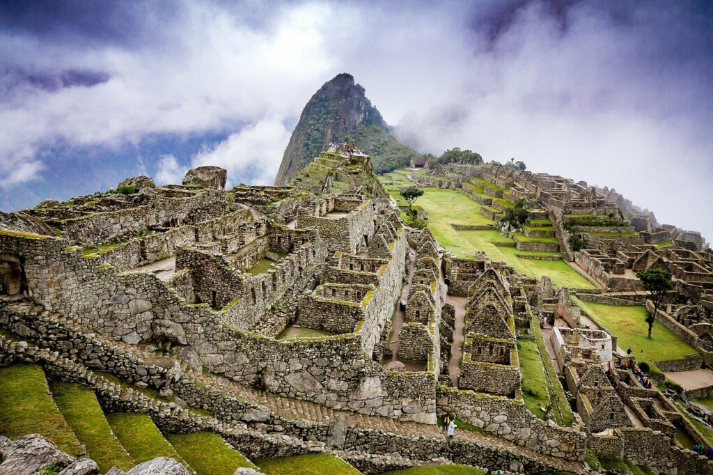 Machu Picchu, located in the Eastern Cordillera of southern Peru