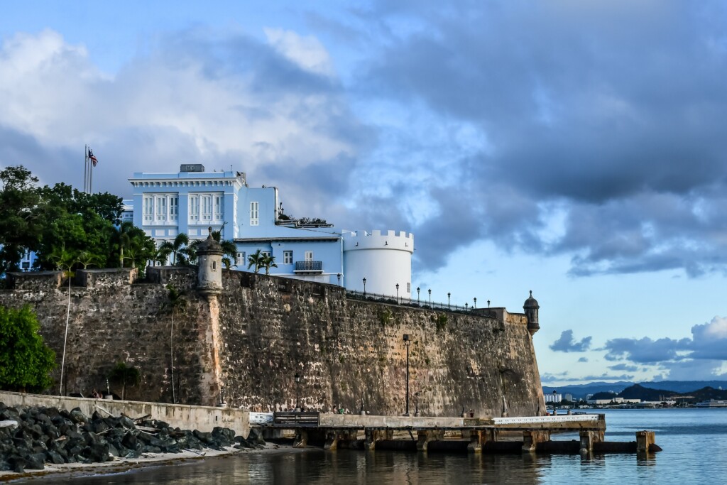 View of Old San Juan in Puerto Rico.