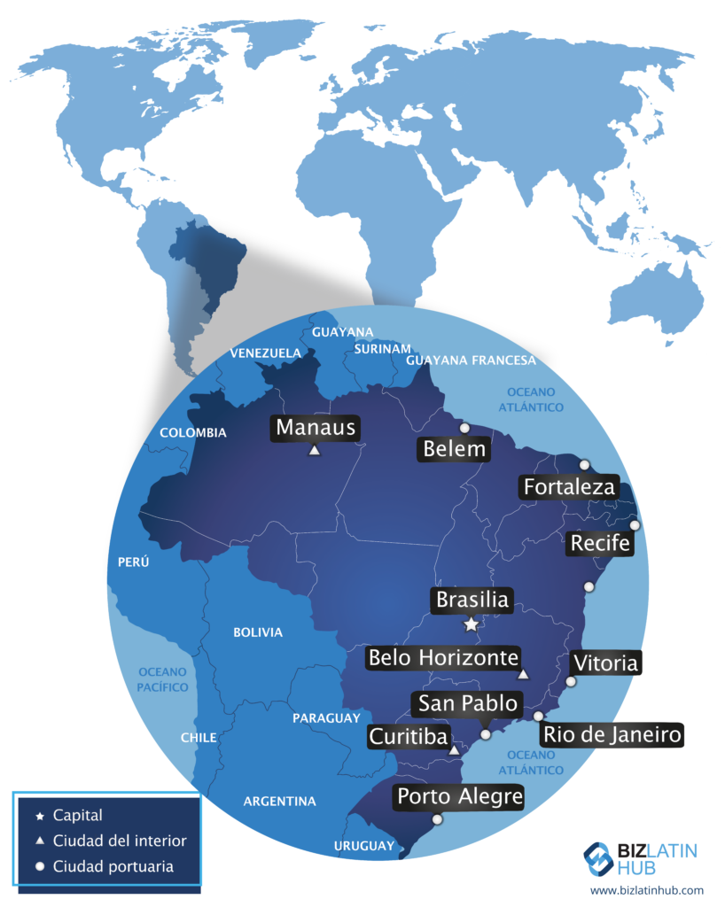 Las principales ciudades en Brasil en las que deberás conocer sobre la declaración de impuestos