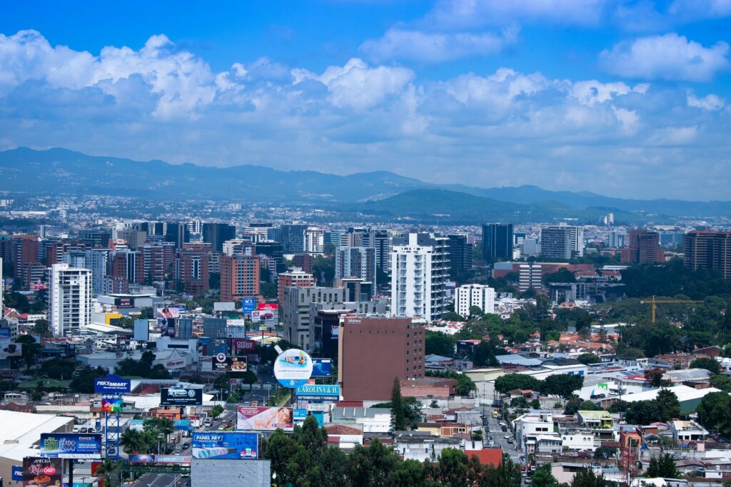 A photo of Guatemala City where your corporate lawyer or attorney will likely be based.