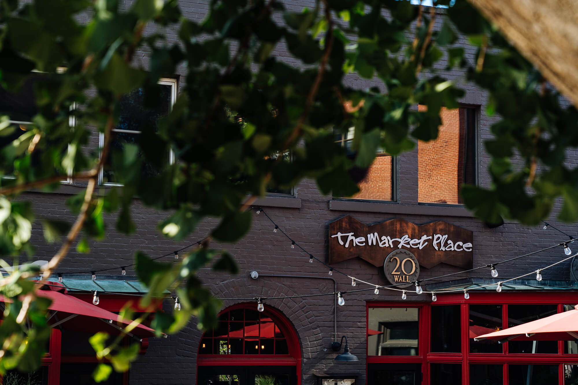 across the street from the market place asheville