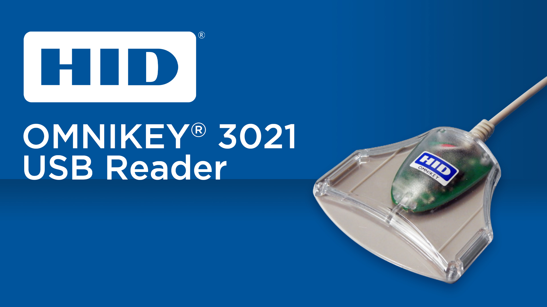 HID Omnikey 3021 USB Reader