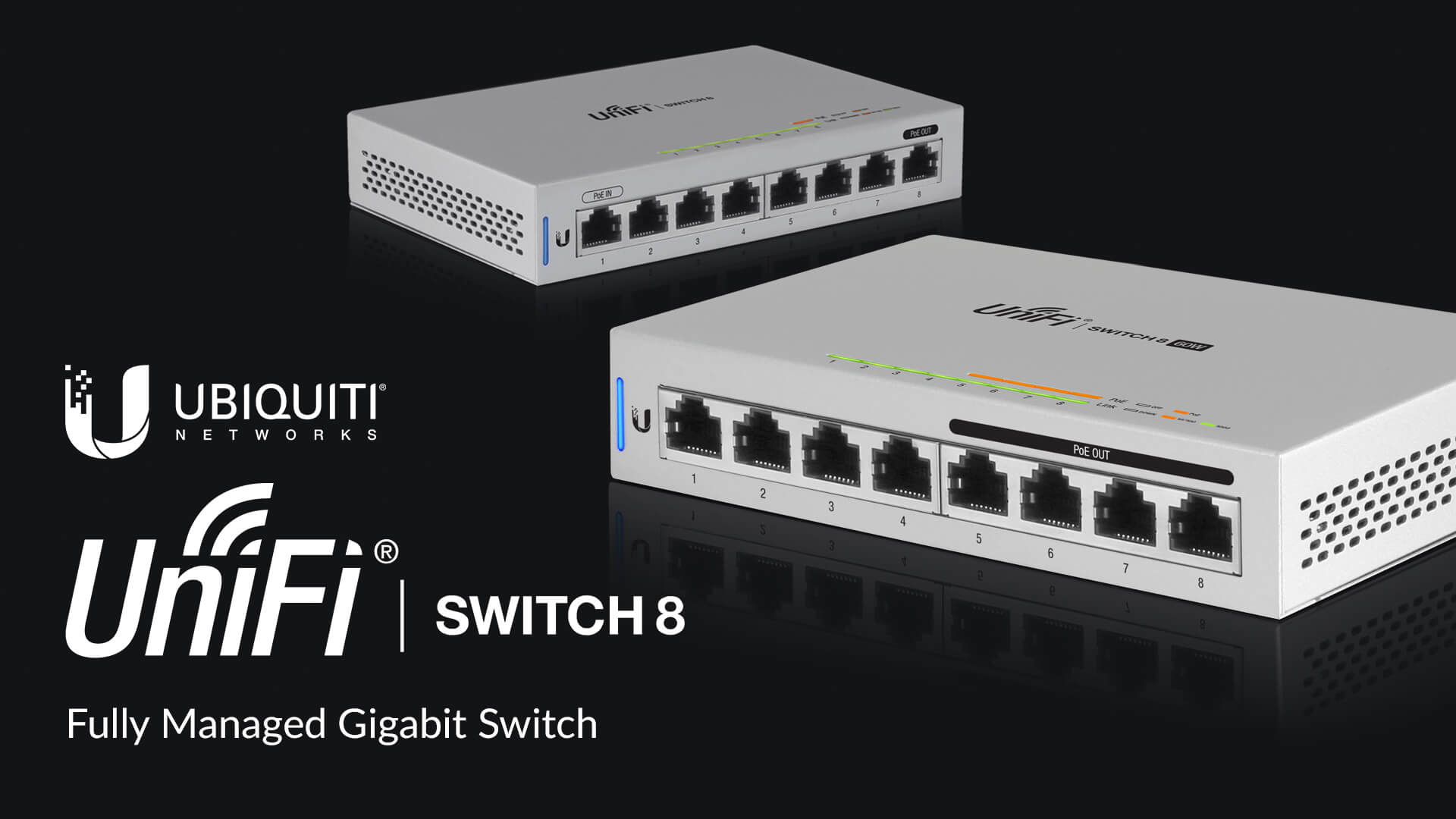 Ubiquiti Networks US-8-60W-US Managed Gigabit Switches 