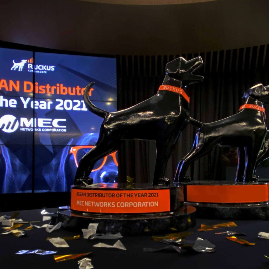 MEC Networks - Ruckus Networks Distributor of the year